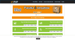 Desktop Screenshot of d1php.pl