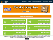 Tablet Screenshot of d1php.pl